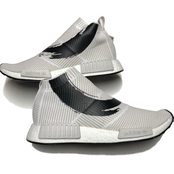 adidas NMD CS1 Koi Fish Grey / White Mens Shoes - Picture 2 of 6